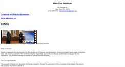 Desktop Screenshot of kenzendojo.org